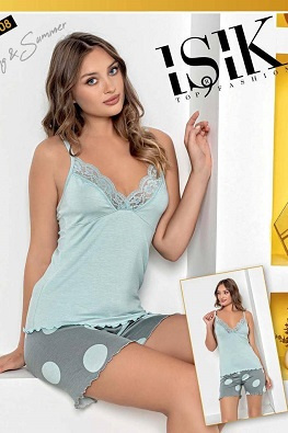 ISIK PIŻAMA DAMSKA WISKOZOWA 1200