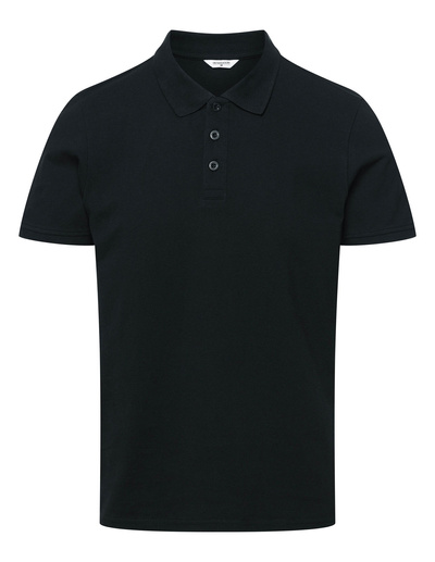 Czarna koszulka męska POLO HENDERSON 43025 MILE