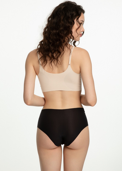 Majtki damskie wysokie bezszwowe JULIMEX FIGI MOUSSE MAXI