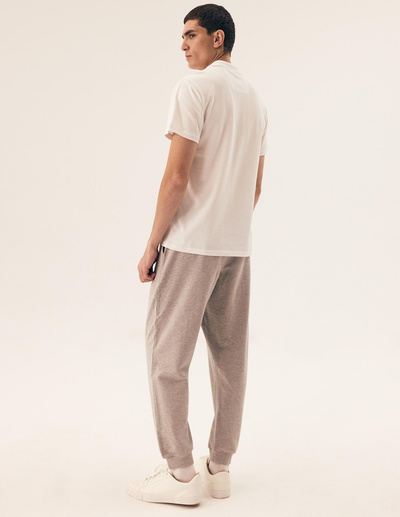 Biała koszulka męska polo HENDERSON 43025 MILE