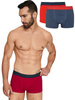 Bawełniane bokserki męskie 2 pak HENDERSON 40407 RBRAN