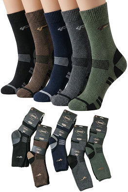 4x Skarpetki męskie frotte bawełniane sportowe ASP3-04