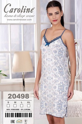 CAROLINE KOSZULA NOCNA WISKOZOWA 20498