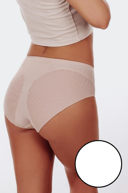 Figi damskie o klasycznym kroju Funny Day Elise - biały