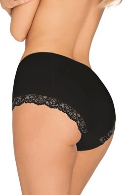 Wysokie majtki damskie Ewana figi 103 - czarny