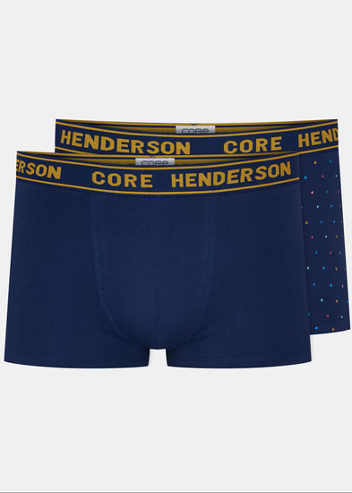 Bawełniane bokserki męskie 2 pak HENDERSON 40406 RBUSH