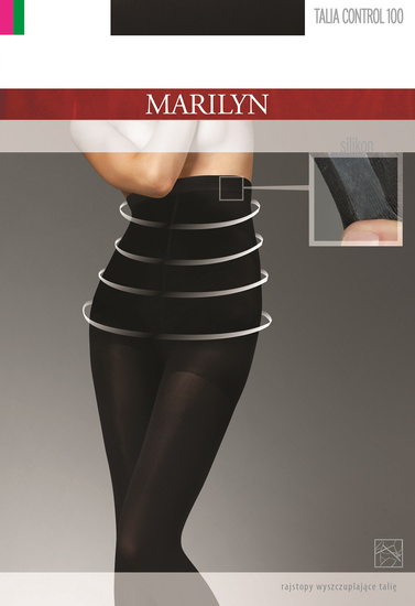 Korygujące rajstopy MARILYN TALIA CONTROL 100 czarne