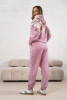 Kobiecy komplet dresowy elegancki wiskozowy bluza w kwiaty 821148