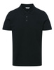 Czarna koszulka męska POLO HENDERSON 43025 MILE