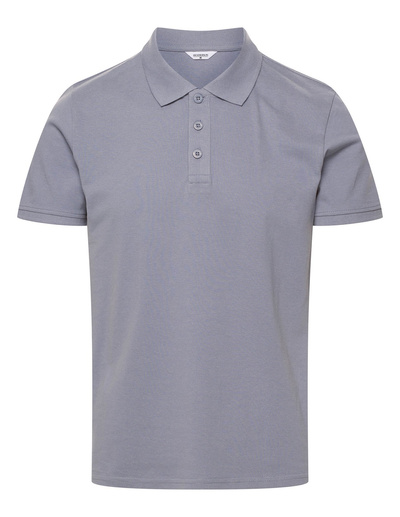 Niebieska koszulka męska polo HENDERSON 43025 MILE