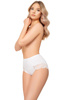 Wysokie majtki damskie Ewana figi 089 - biały
