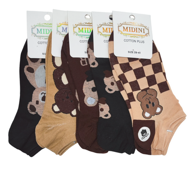MIDINI SKARPETKI DAMSKIE BAWEŁNIANE 8363 5PAR