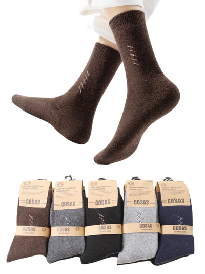 4x Kaszmirowe skarpetki męskie ADP60-01