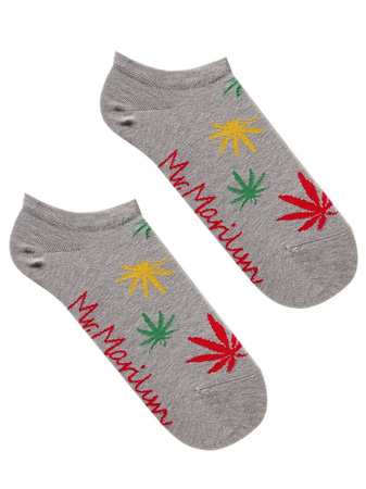 MARILYN SKARPETKI FOOTIES MEN CANNABIS 2