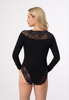 Eleganckie body damskie czarne BABELL BODY MADDALENA