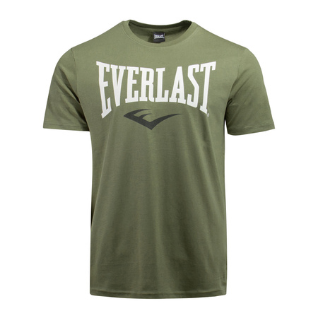 Everlast t-shirt męski z napisem - khaki