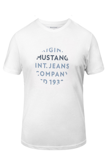 Mustang t-shirt męski 4228 - biały