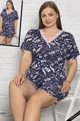 ALEN PIŻAMA DAMSKA WISKOZOWA 3384