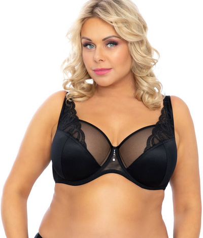 Biggi biustonosz półusztywniany semi-soft Roxi - czarny