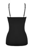 Czarna koszulka z wbudowanym biustonoszem 2w1 Julimex CAMI TOP BRA