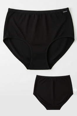 Bawełniane figi o zabudowanym kroju 7032