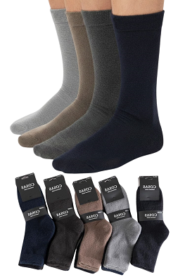 4x Kaszmirowe skarpetki męskie ciepłe ADP8-01