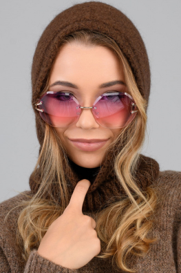 Kaptur komin wełniany zimowy LEMA 1705