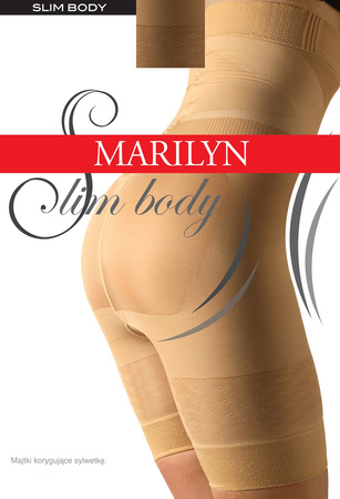 Marilyn majtki wyszczuplające Slim Body - czarny