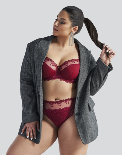 Ava figi pełne AV 1030 Bordo