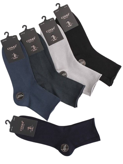 5x Bambusowe nie uciskowe skarpetki męskie 40LB19-38