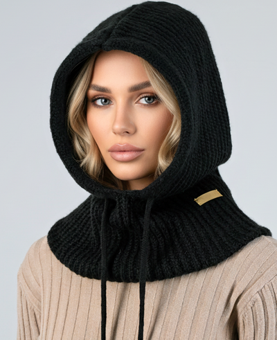 Kaptur komin dzianinowy zimowy LEMA 1702