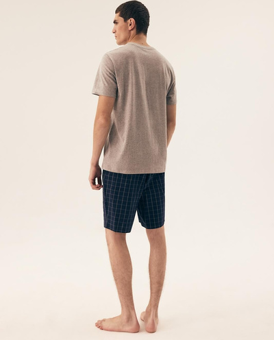 Henderson piżama męska krótki rękaw krótkie spodenki 42618 Dorm