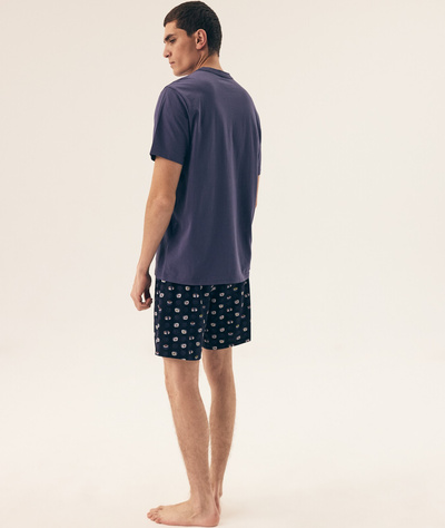 Henderson krótka piżama męska w sushi 42606 SAKE