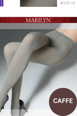 Marilyn rajstopy Micro 60 matowe z mikrofibry - caffe