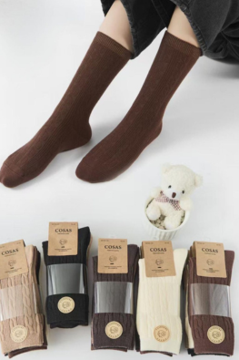 COSAS SKARPETKI DAMSKIE KASZMIROWE M725-02 4PARY