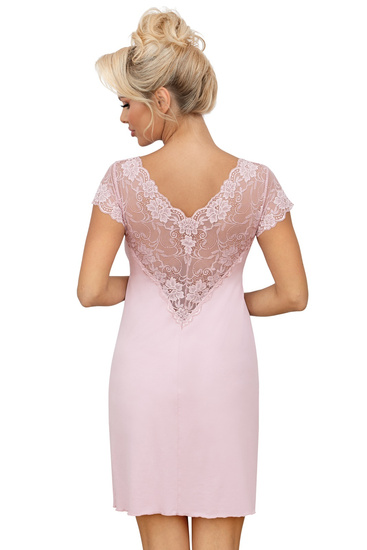 Donna koszula nocna Ismena -pudrowy róż