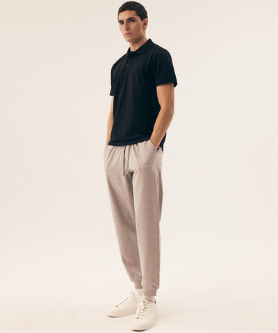 Czarna koszulka męska POLO HENDERSON 43025 MILE