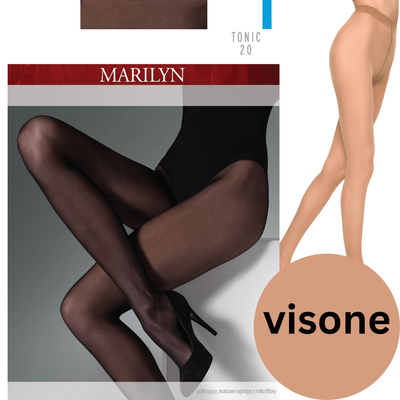 Marilyn rajstopy Tonic 20 półkryjące matowe - visone