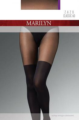 Rajstopy imitujące zakolanówki MARILYN Zazu Classic 