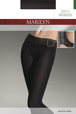 MARILYN RAJSTOPY EROTIC VITA BASSA 50 czarny