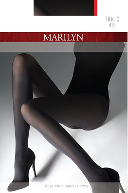 Marilyn matowe kryjące rajstopy Tonic 40 den - forest