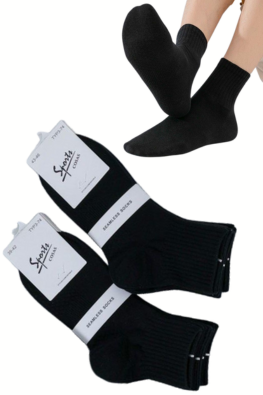 5x Bawełniane skarpetki męskie o długości za kostkę TYP3-74