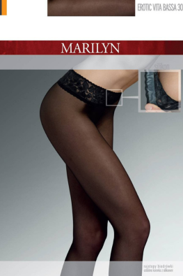 MARILYN RAJSTOPY EROTIC VITA BASSA 30 - TABACO
