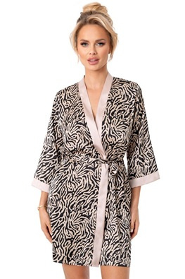 Satynowy szlafrok damski Donna SHEILA