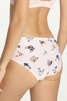 Julimex majtki damskie w pieski SIMPLE CLASSIC DOGS