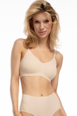 Julimex biustonosz infiniti soft bra - beżowy 