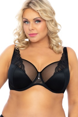 Biggi biustonosz półusztywniany semi-soft Roxi - czarny