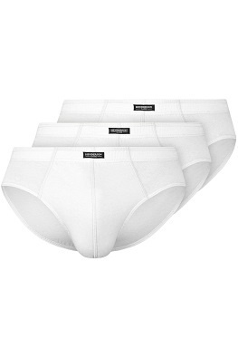 Slipy męskie białe klasyczne 3-pak Henderson 1446