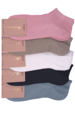 COSAS SKARPETKI DAMSKIE BAMBUSOWE LM1811-3 5PAR
