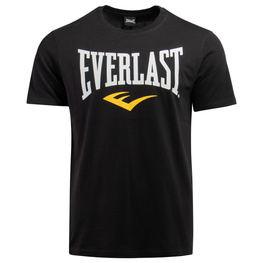 Everlast t-shirt męski z napisem - czarny